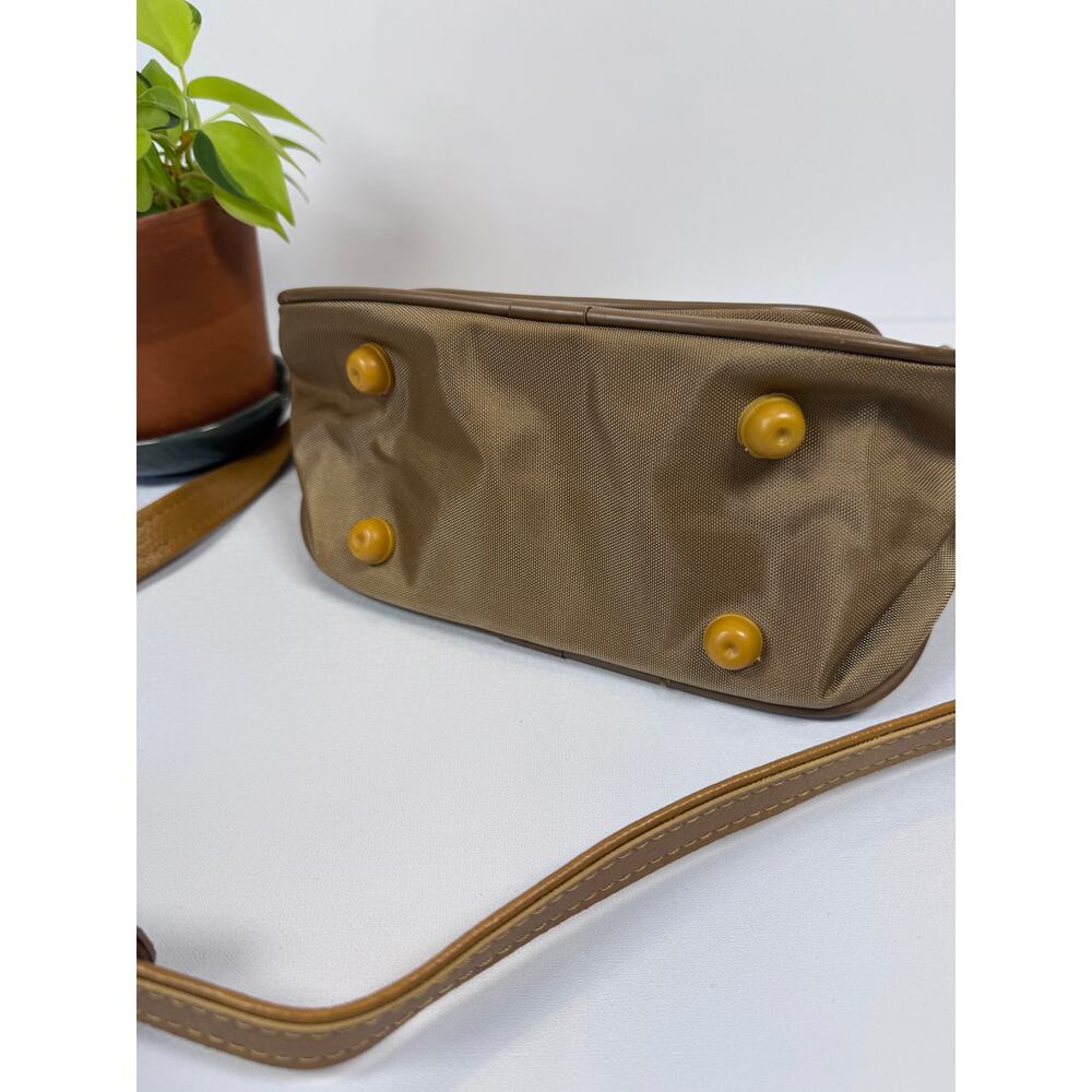 Samsonite Tan Brown Crossbody Shoulder Bag Vintage Travel Purse EUC - Picture 6 of 13